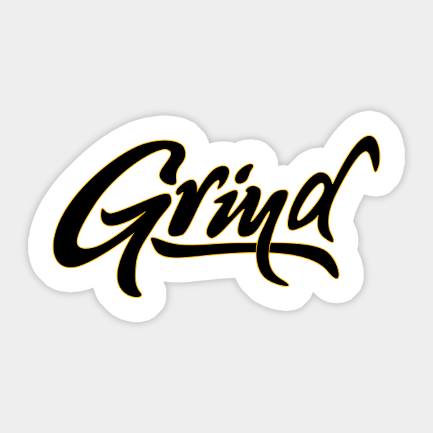 Grind Sticker by Woah_Jonny